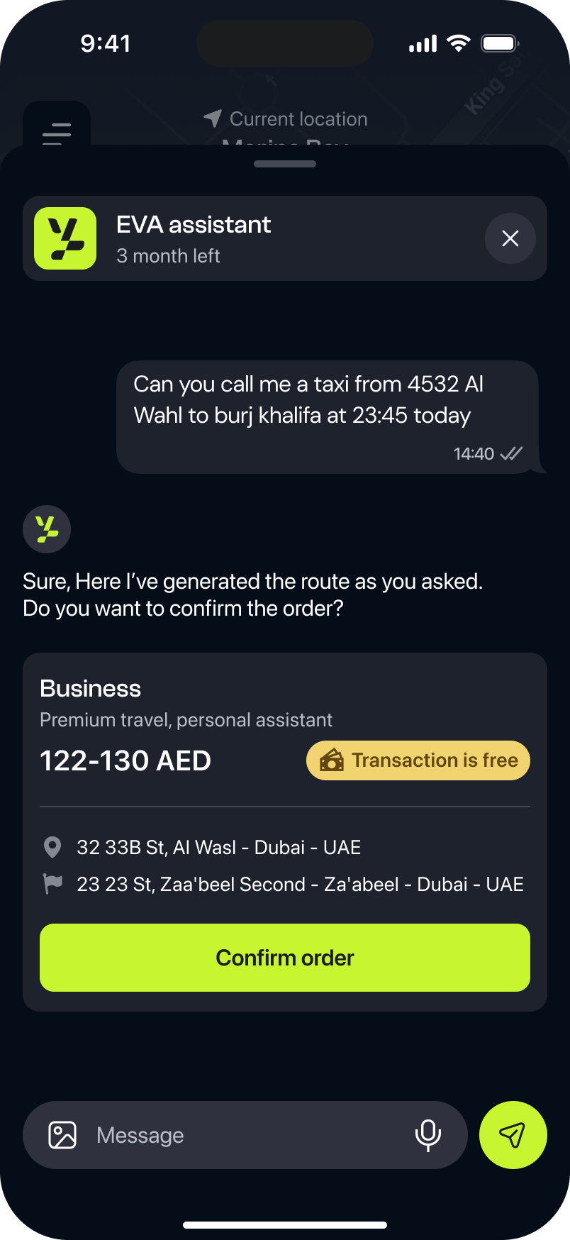 Yedu Taxi — AI Ride-Hailing